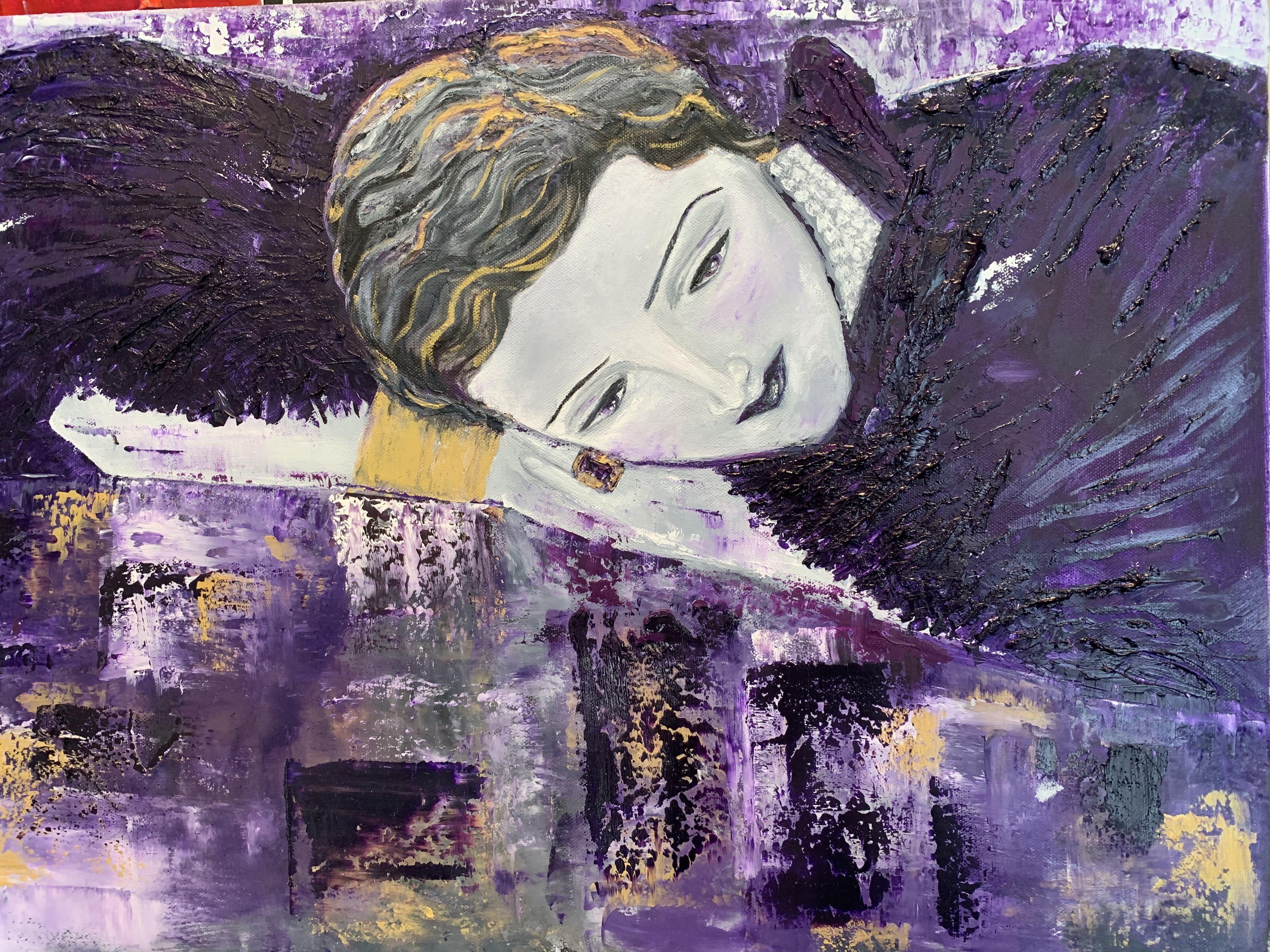 Isabella, peinture, huile sur toile en vente 2
