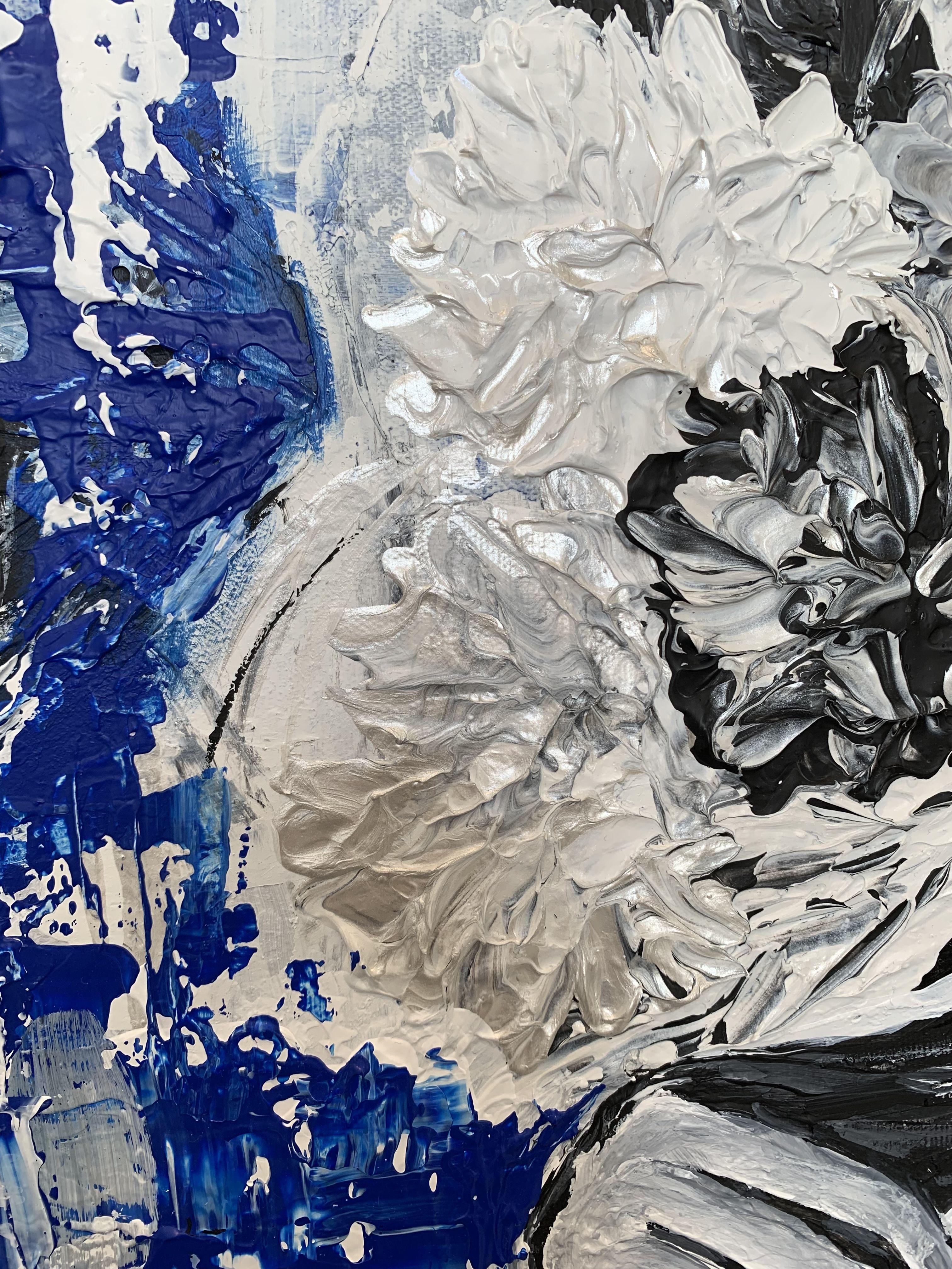 Vita, Lusso e CafÃ , Pittura, Acrilico su tela in vendita 2