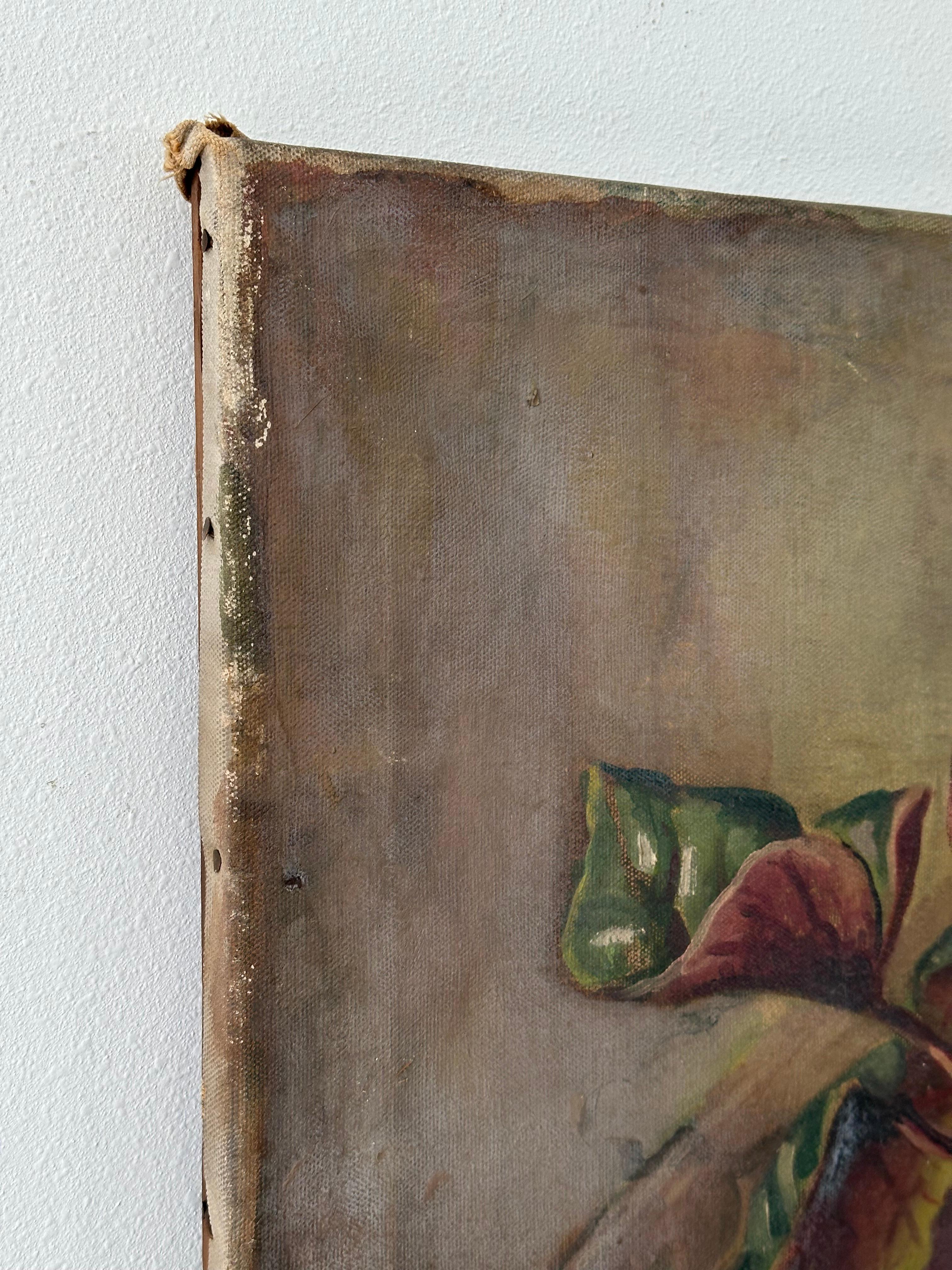 Laura M. GREENWOOD (1897-1951). 

Natura morta con ritratto, anni '30 circa

Olio su tela, 20 x 24 pollici. 

Senza segno. Condizioni eccellenti. Sarebbe utile una pulizia. Condizioni originali. 

Senza cornice.

Provenienza: Collezione di Kiisel