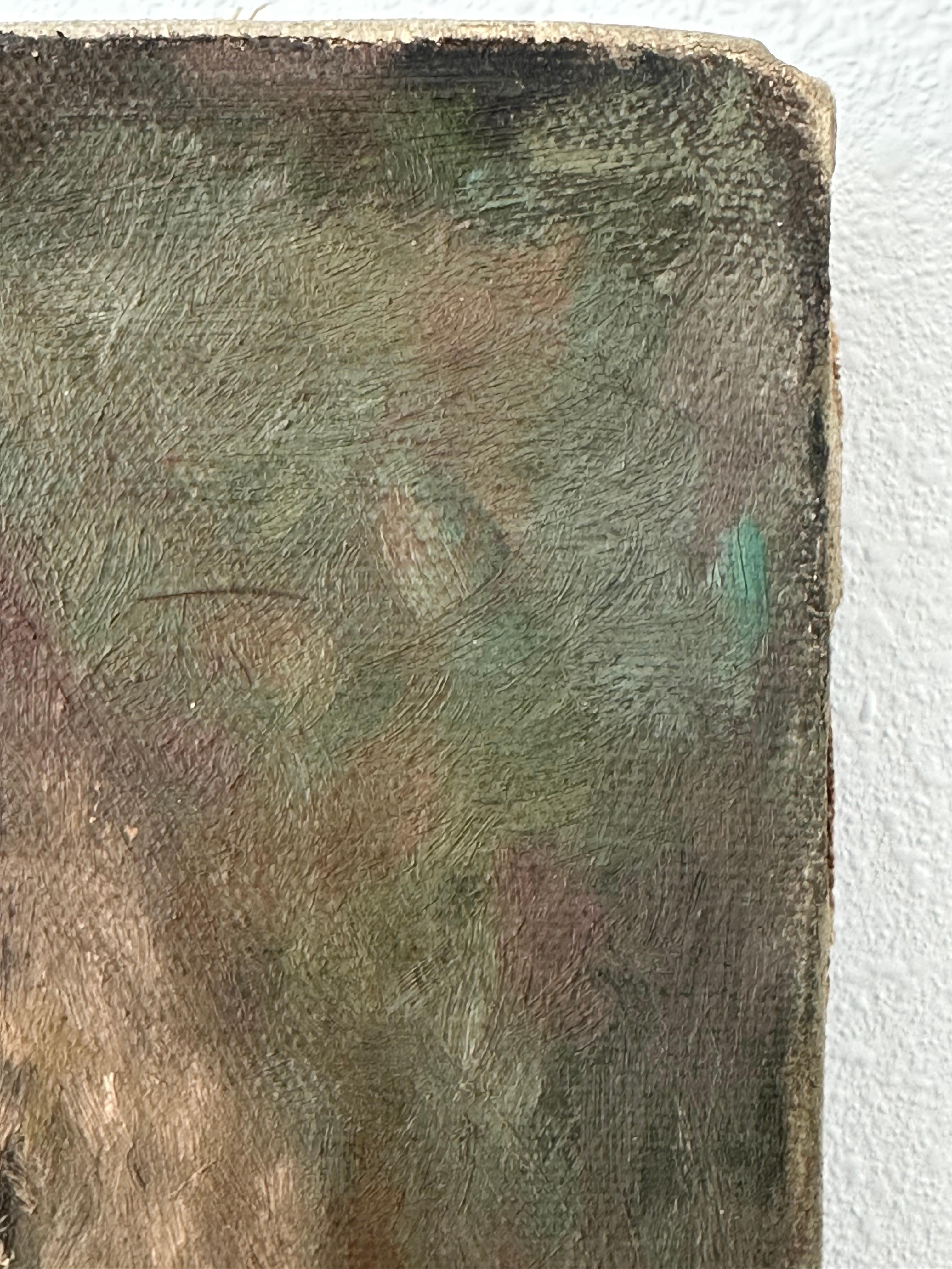 Laura M. GREENWOOD (1897-1951). 

Portrait of Woman in Head Shawl

Oil on canvas, 8 x 10 inches. 

Signed upper stretcher verso. Excellent condition. Would benefit from a cleaning. Original condition. 

Unframed.

Provenance: Collection of Kiisel