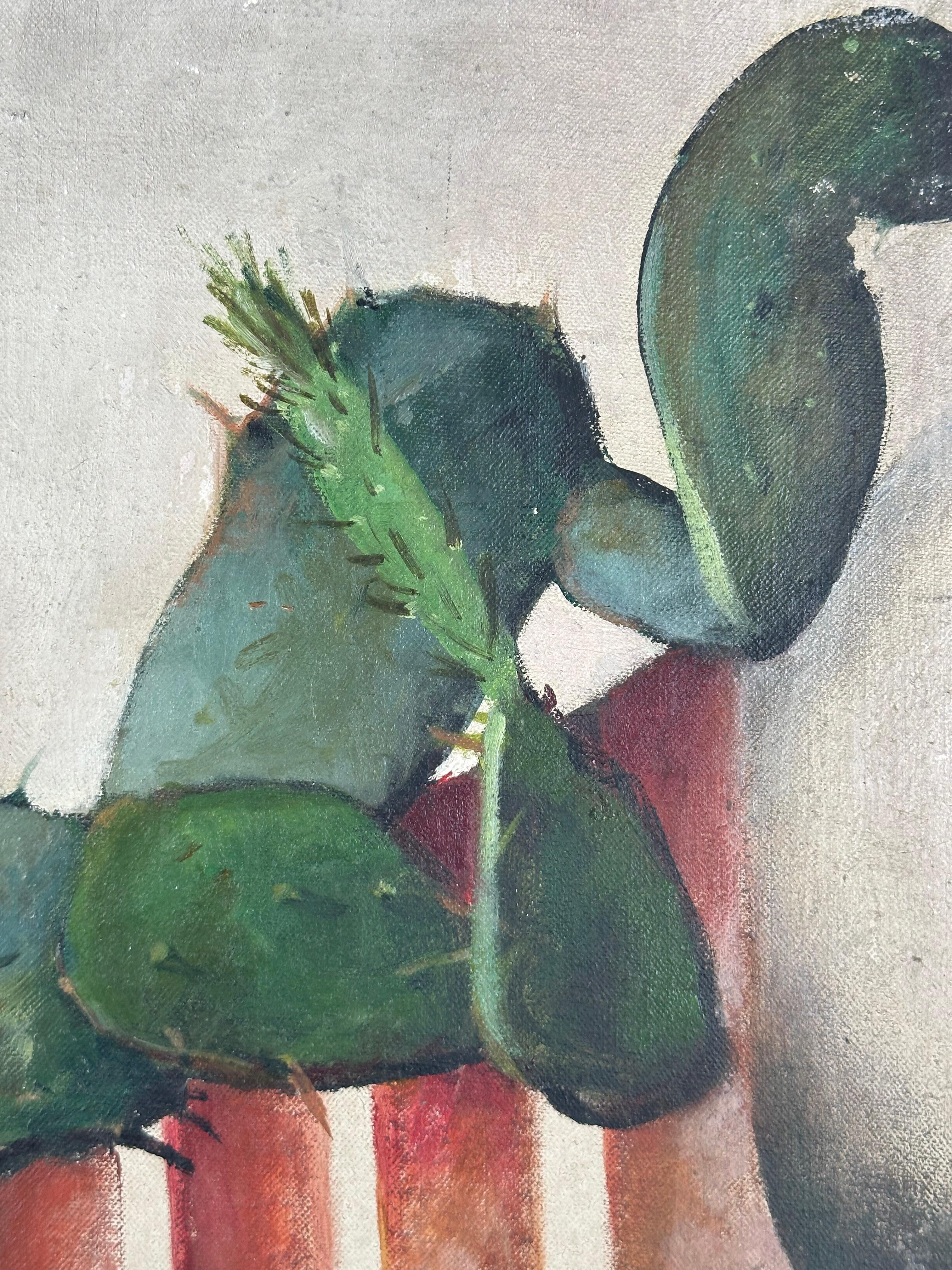Bodegón con cactus en venta 1