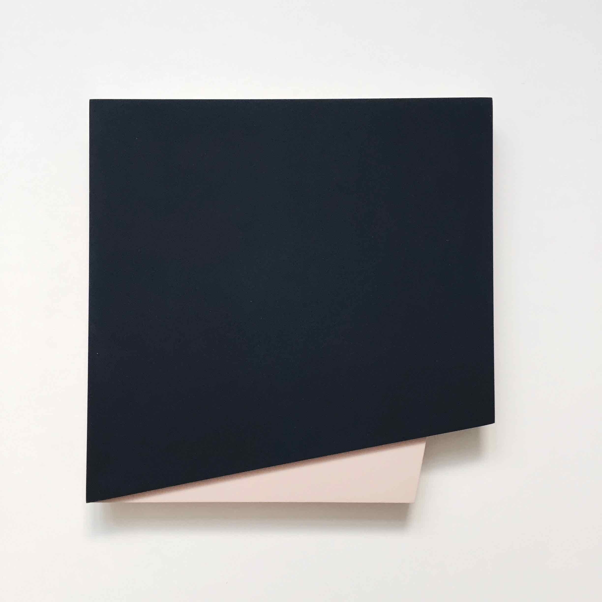 Small Folded, 2018, Carved and Painted Wood Panels, by Laura Jane Scott

Laura Jane Scott’s desire for formal simplicity through geometric form and striking use of colour has enabled her to produce a body of work where painting explores a model of