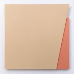 'Cut-out 50': Four Minimal Hard Edge Abstract Paintings by Laura Jane Scott
