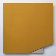 Cut Out 50 series (number 003): Minimal Hard Edge Abstract Painting Construction