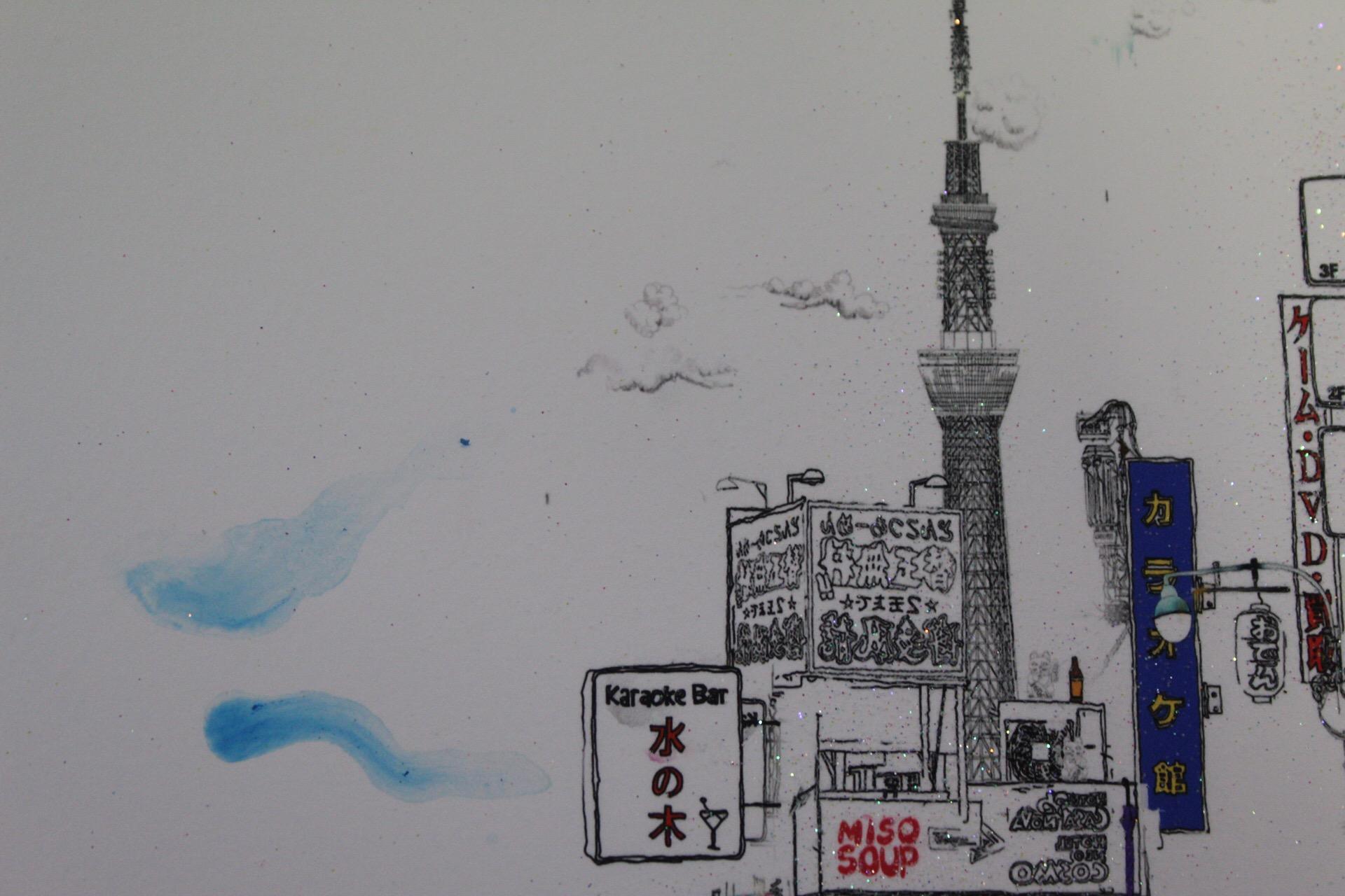 Tokyo Lights, Laura Jordan, Contemporary Cityscape Print, Affordable Japanese Art 11