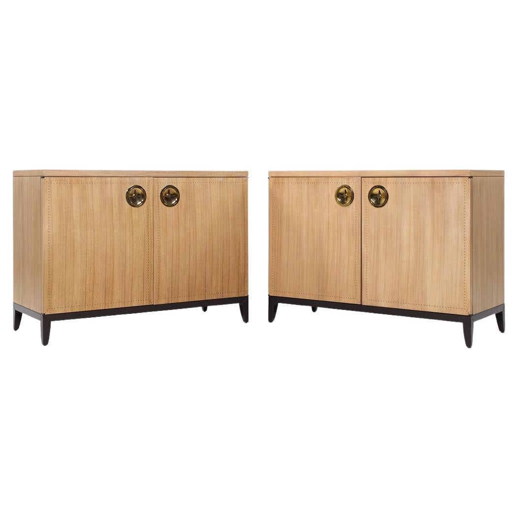 Laura Kirar for Baker Arca Chest Cabinet Credenza - Pair