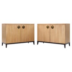 Laura Kirar for Baker Arca Chest Cabinet Credenza - Pair