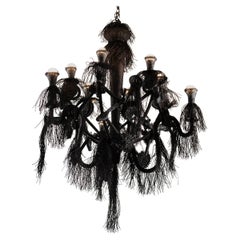 Laura Kirar, Lampadario contemporaneo "Pájaro Negro", Messico, 2019