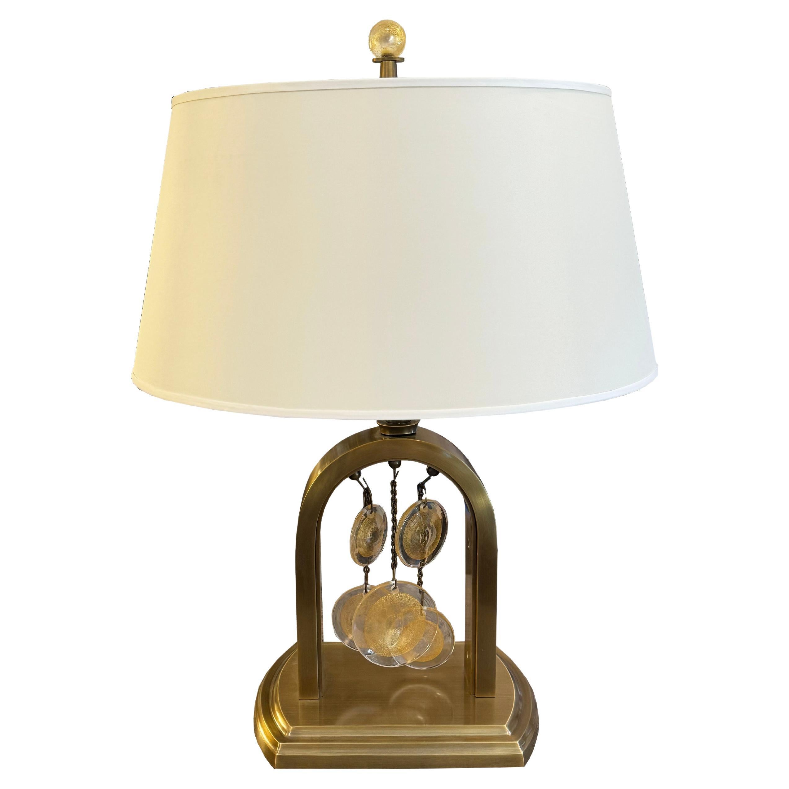 Lampada da tavolo Laura Kirar con vetro di Murano in vendita