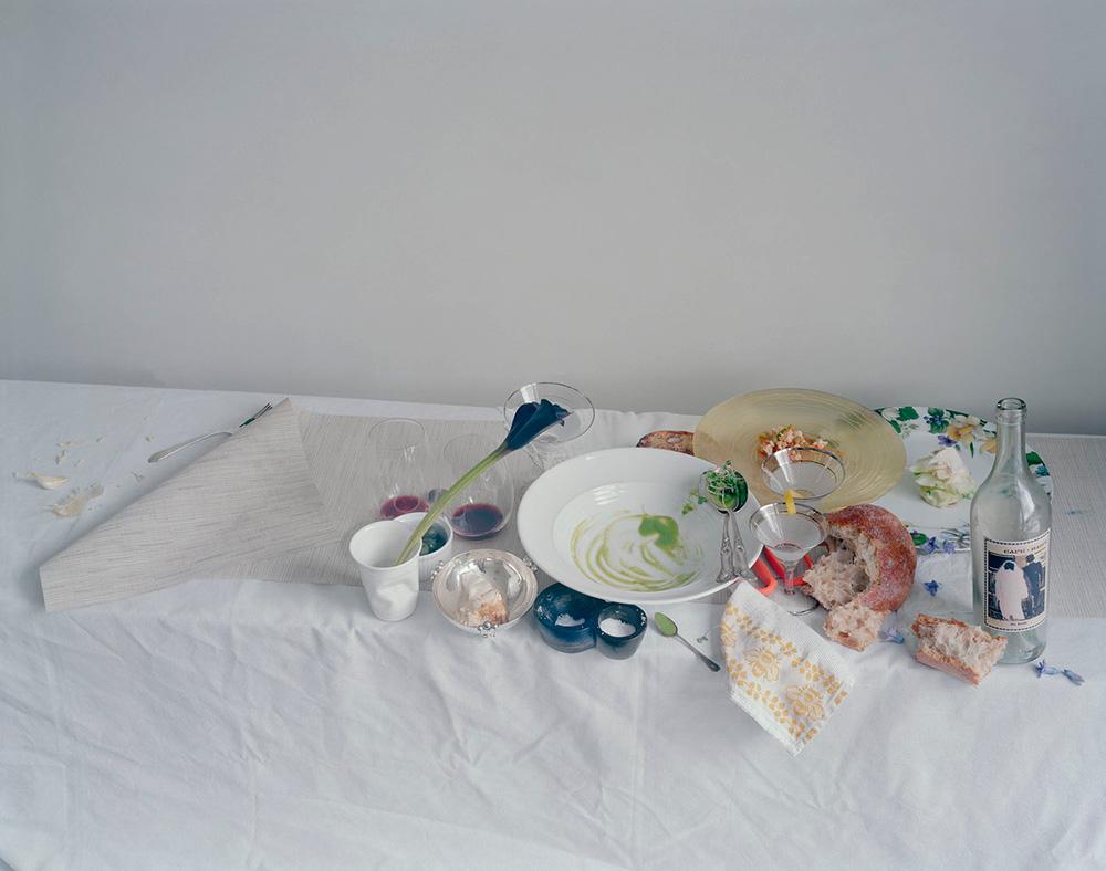 Laura Letinsky Still-Life Photograph - Untitled #2, Guild Hall