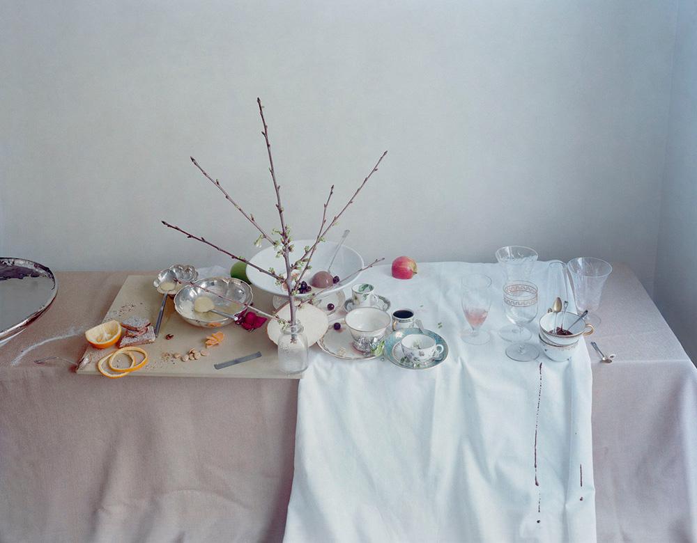 Laura Letinsky Color Photograph - Untitled #5, Guild Hall