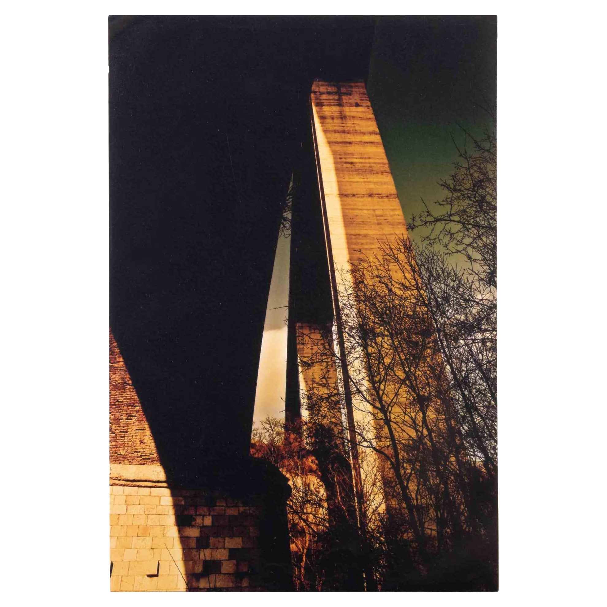 The Night - Vintage Offset Print after Laura Liverani - 1970