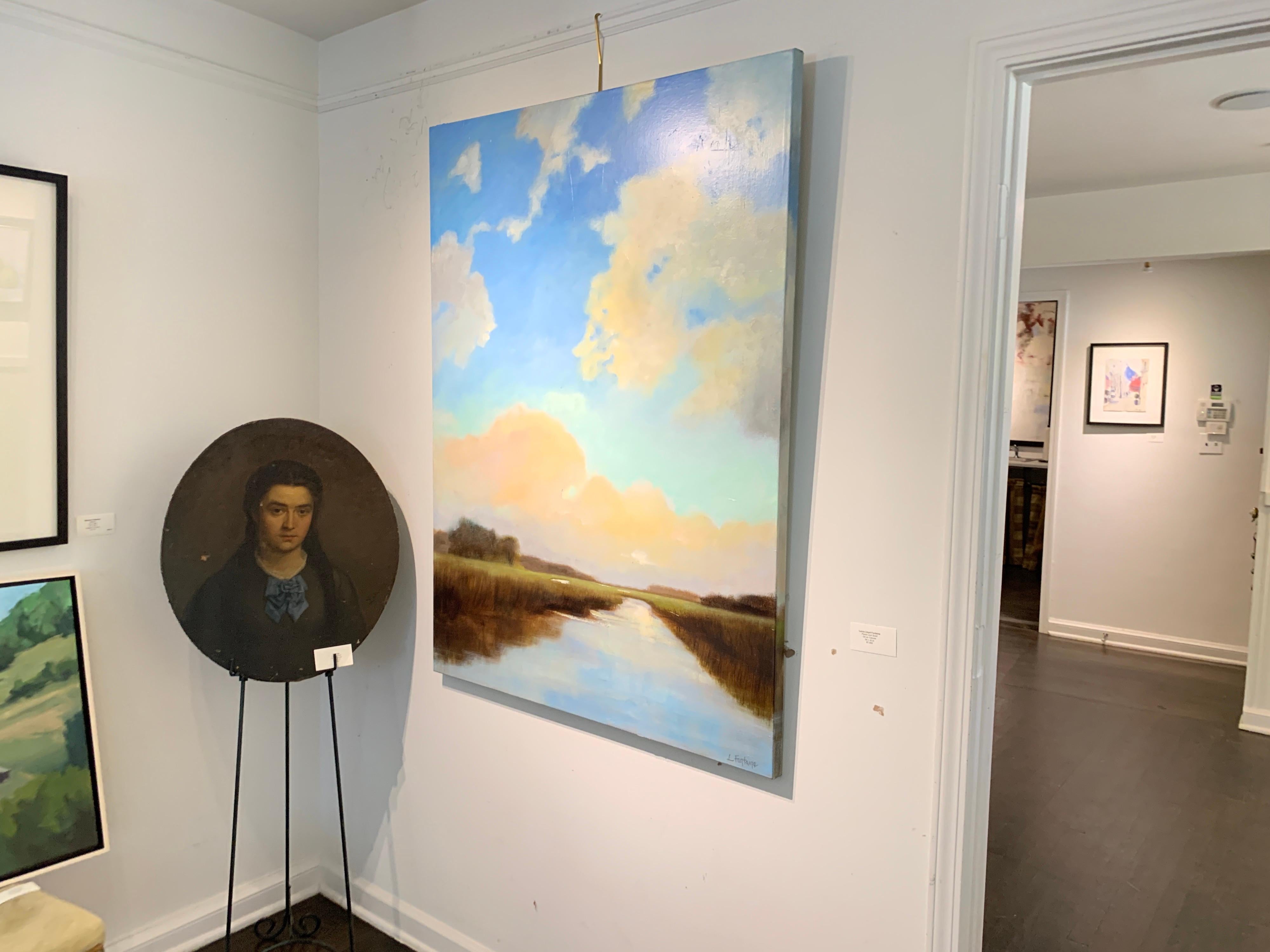 Laura Lloyd Fontaine's studio looks over the Lowcountry marsh of Charleston, S.C. When the tide is high, she paddles through the narrow creeks and marsh grass and into the Charleston Harbor. It is from this vantage point, close to the water in her