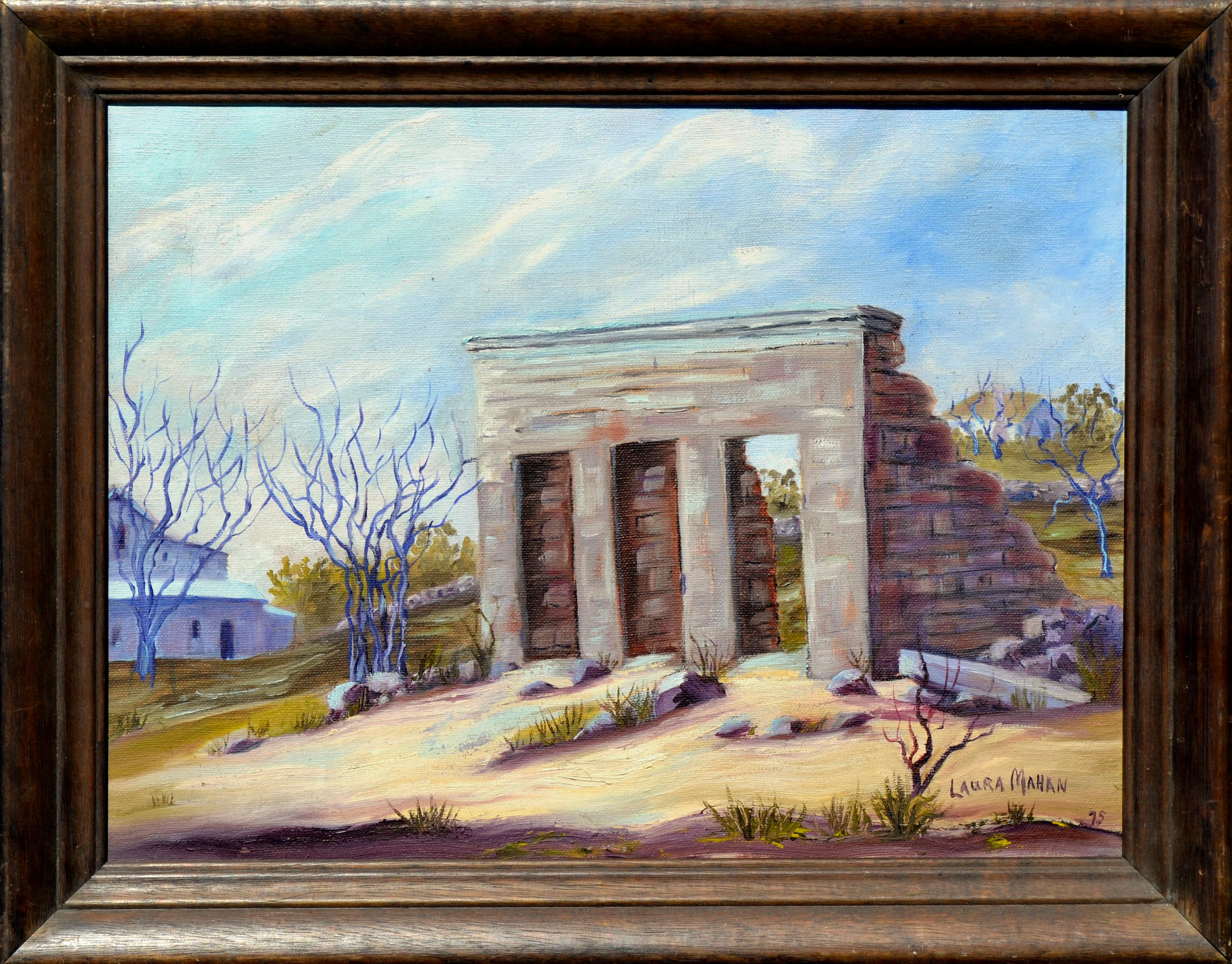Landscape Painting de Laura Mahan - Paisaje de Mokelumne Hill, California