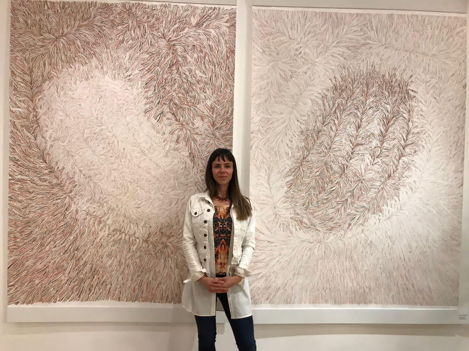 Sincronizacion 1 (Abstrakter Expressionismus), Painting, von Laura Manino