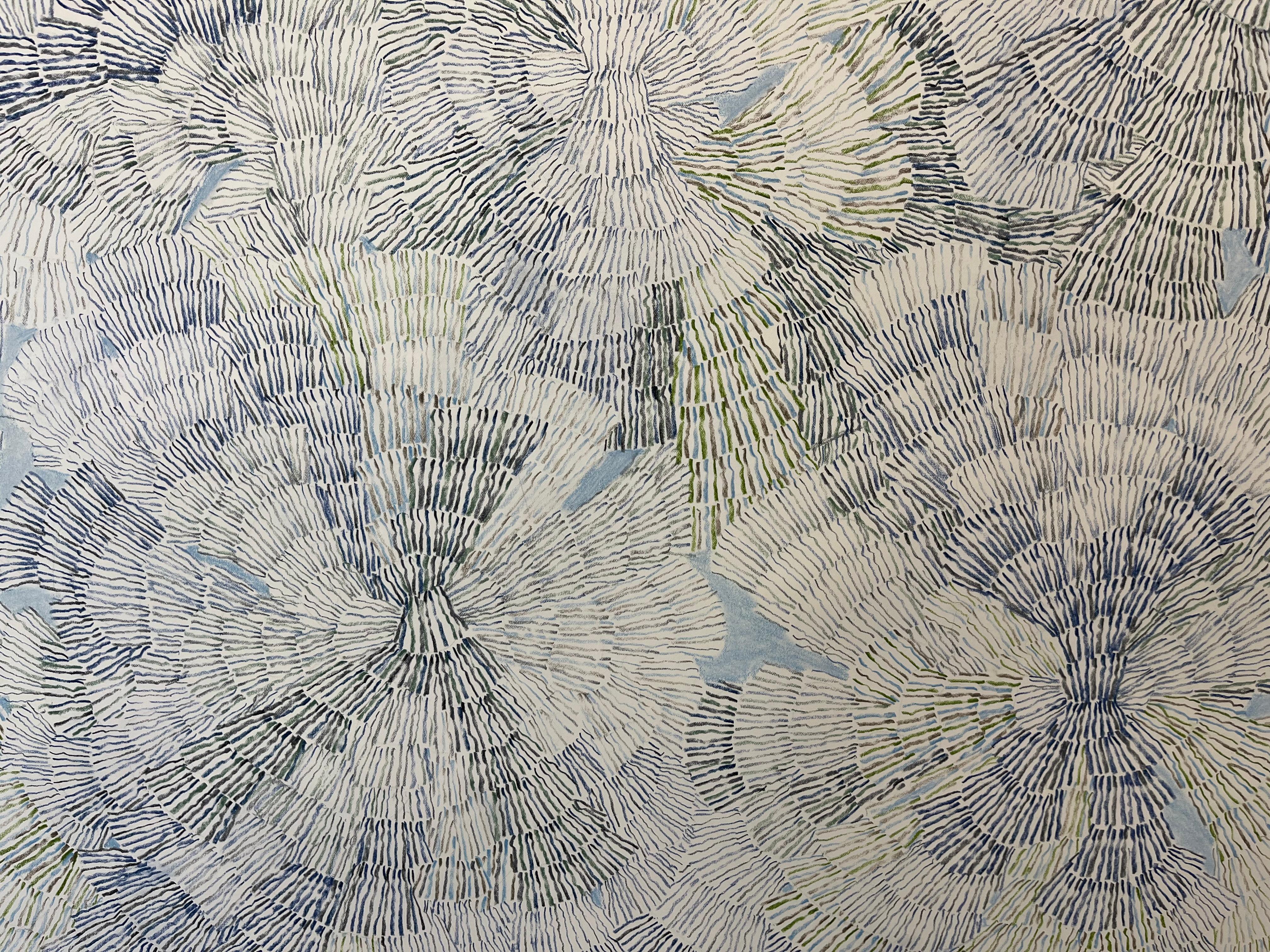unbetitelt (MANI-107) – Painting von Laura Manino