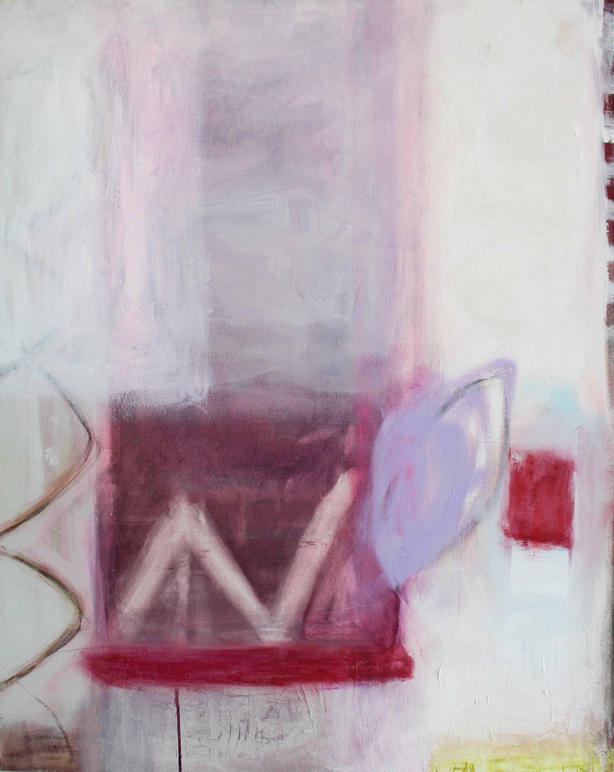 Laura Menzies Abstract Painting - In This Moment, abstract art, pink art, original painting, affordable art