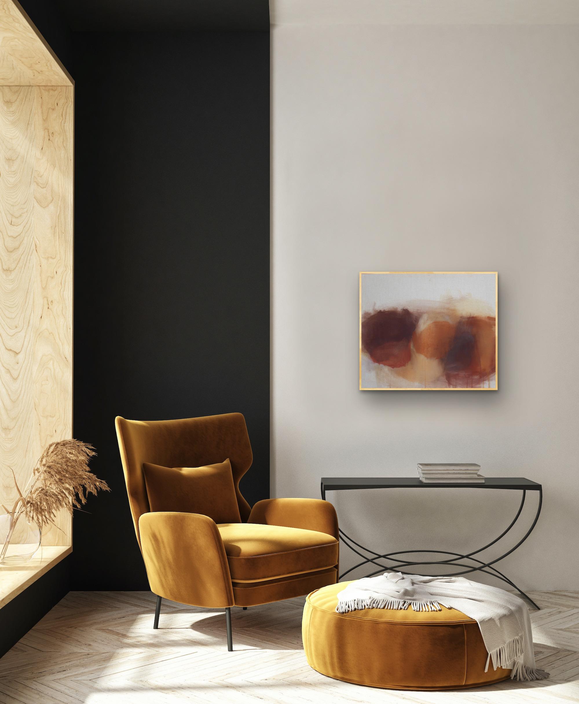 Mareas cambiantes, arte abstracto, arte original, arte de colores otoñales en venta 2