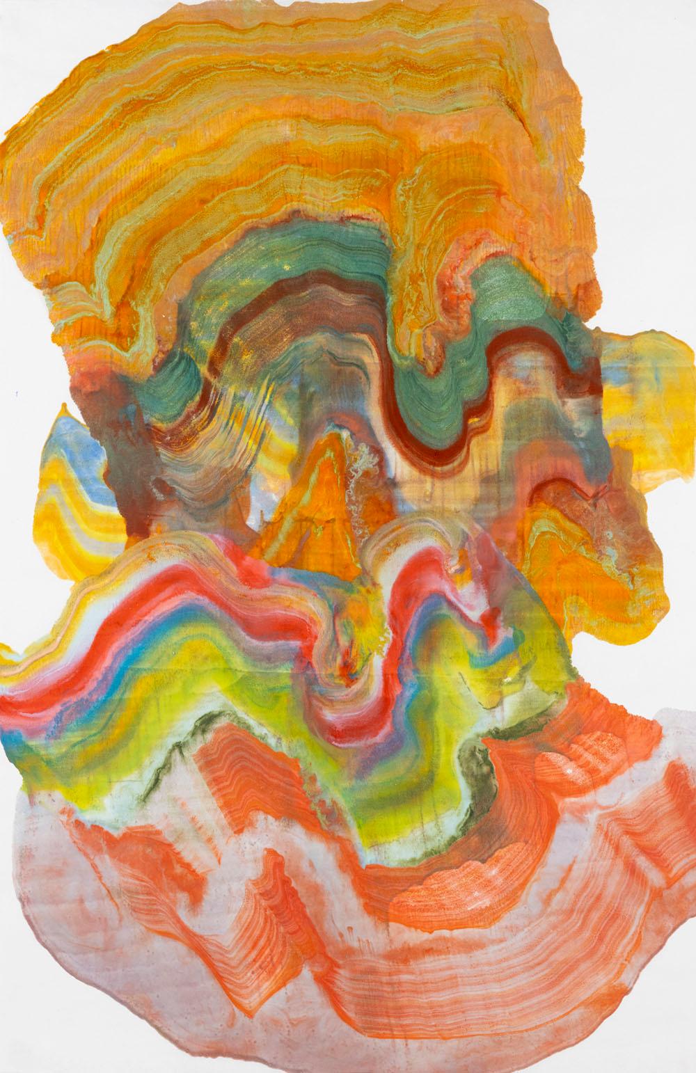 Abstract Painting de Laura Moriarty - Airglow