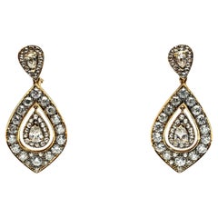 Laura Munder - Pendants d'oreilles avec diamants