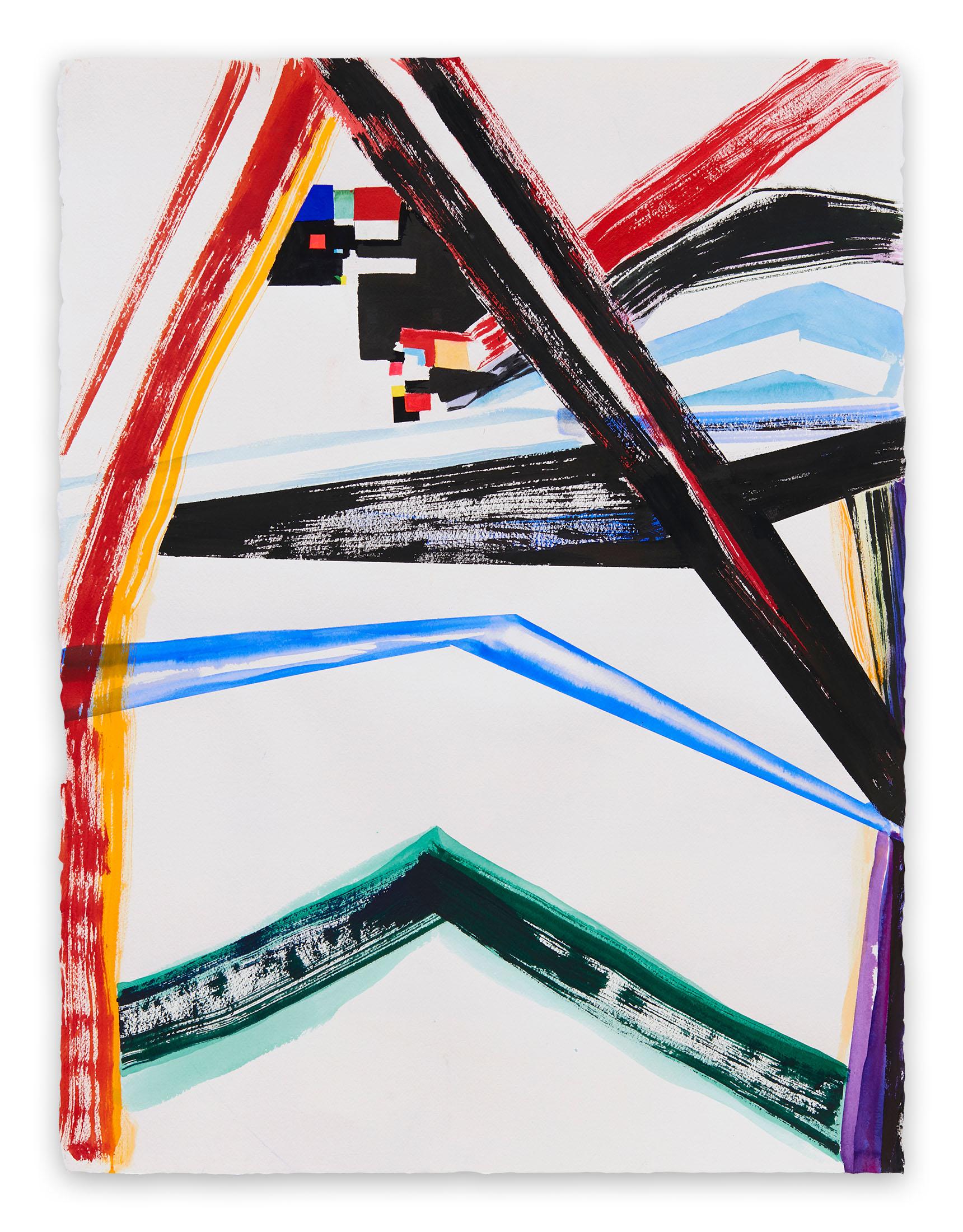 Abstract Painting di Laura Newman - Jette 2 (Pittura astratta)