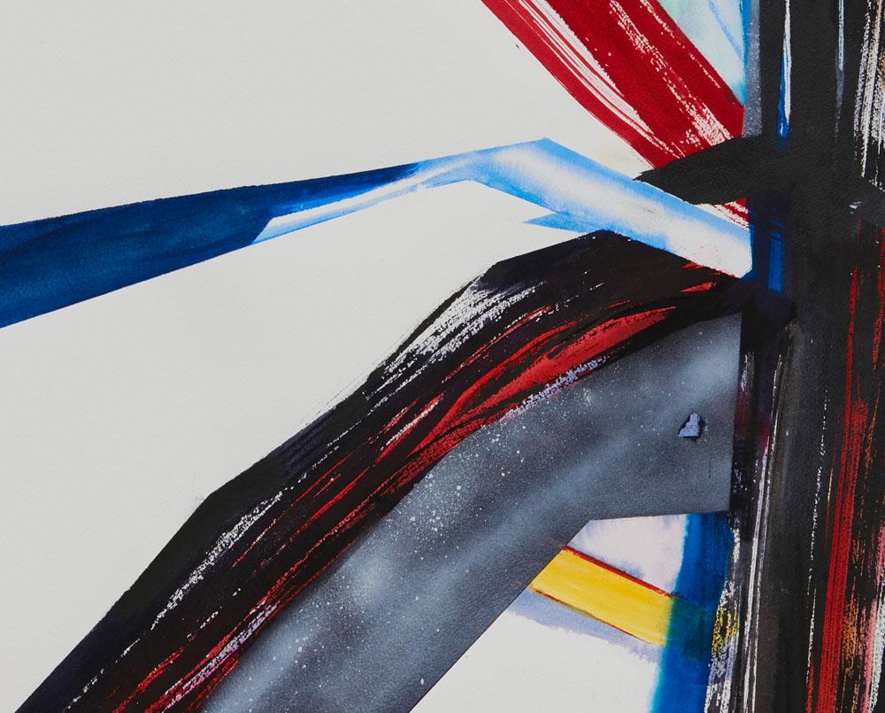 Jette 3 (Pittura astratta) - Painting Astratto di Laura Newman