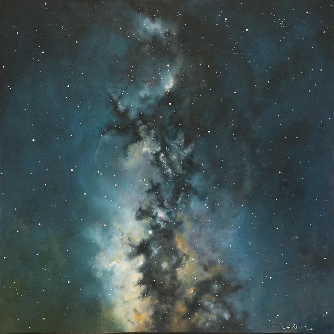 Abstract Painting di Laura Palma - Via Lattea colorata, Arte contemporanea, Pittura astratta, 21° secolo