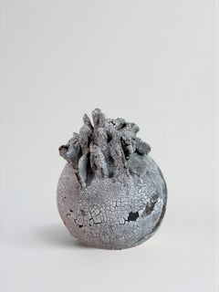 Brown and White Ceramic Sculpture, Laura Pasquino - 'Crest 5'