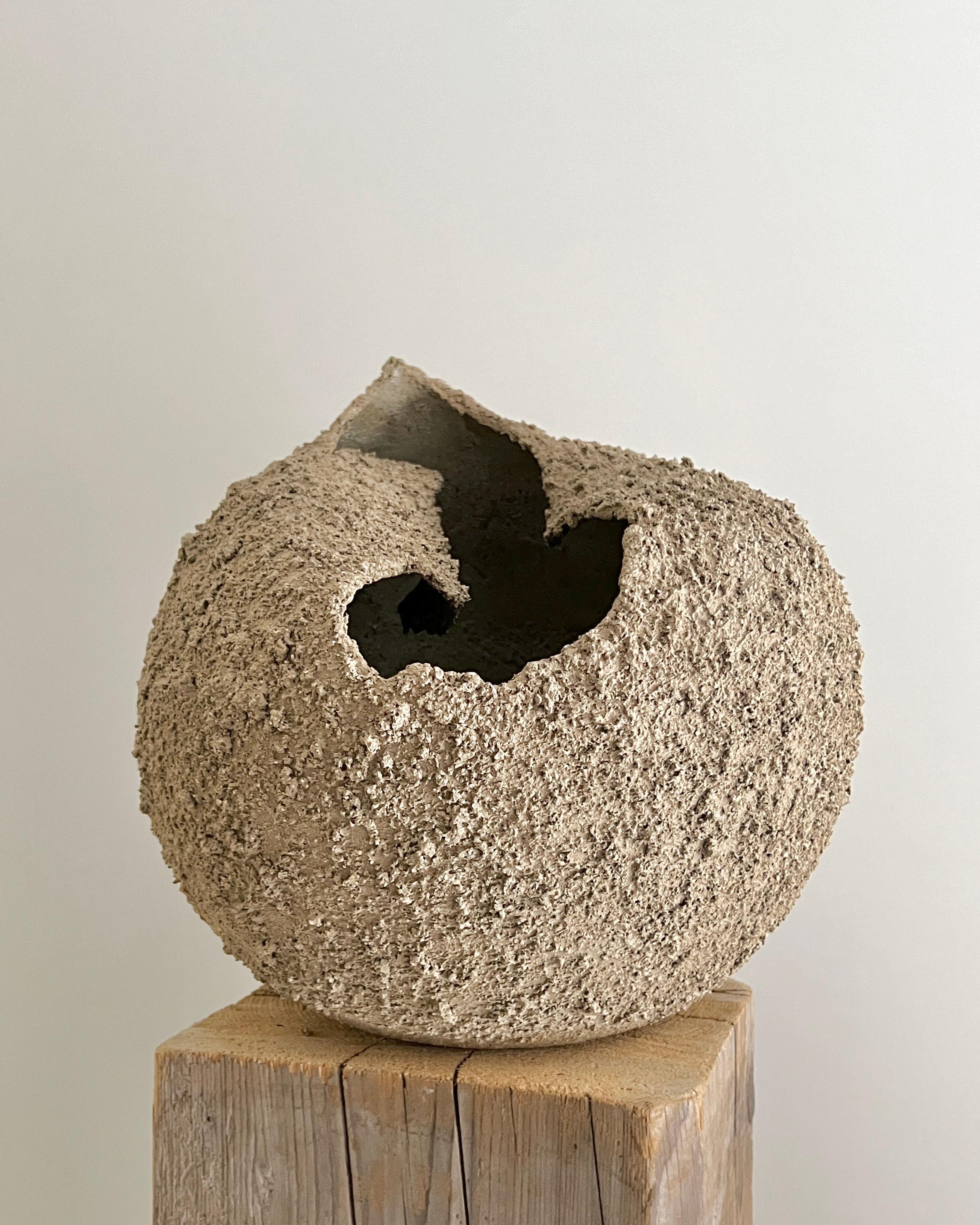 Grain 8 - Sculpture texturée contemporaine de Laura Pasquino