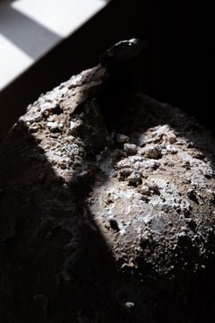 Große graue Keramik mit experimenteller Glasur, - ohne Titel 27