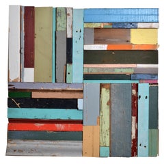 Constructions by Laura Petrovich Cheney Contemporary Geometric Wood Artwork