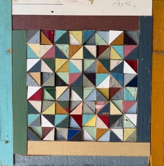 Equational by Laura Petrovich Cheney Contemporary Geometric Wood Artwork