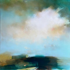 Tide of Leaving, original painting, landscape, contemporary