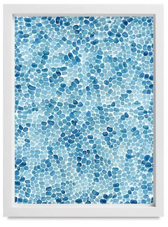 Aqua Cluster, limited edition archival inkjet print