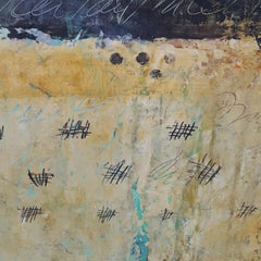 Nostalgia urbana, Técnica mixta sobre lienzo