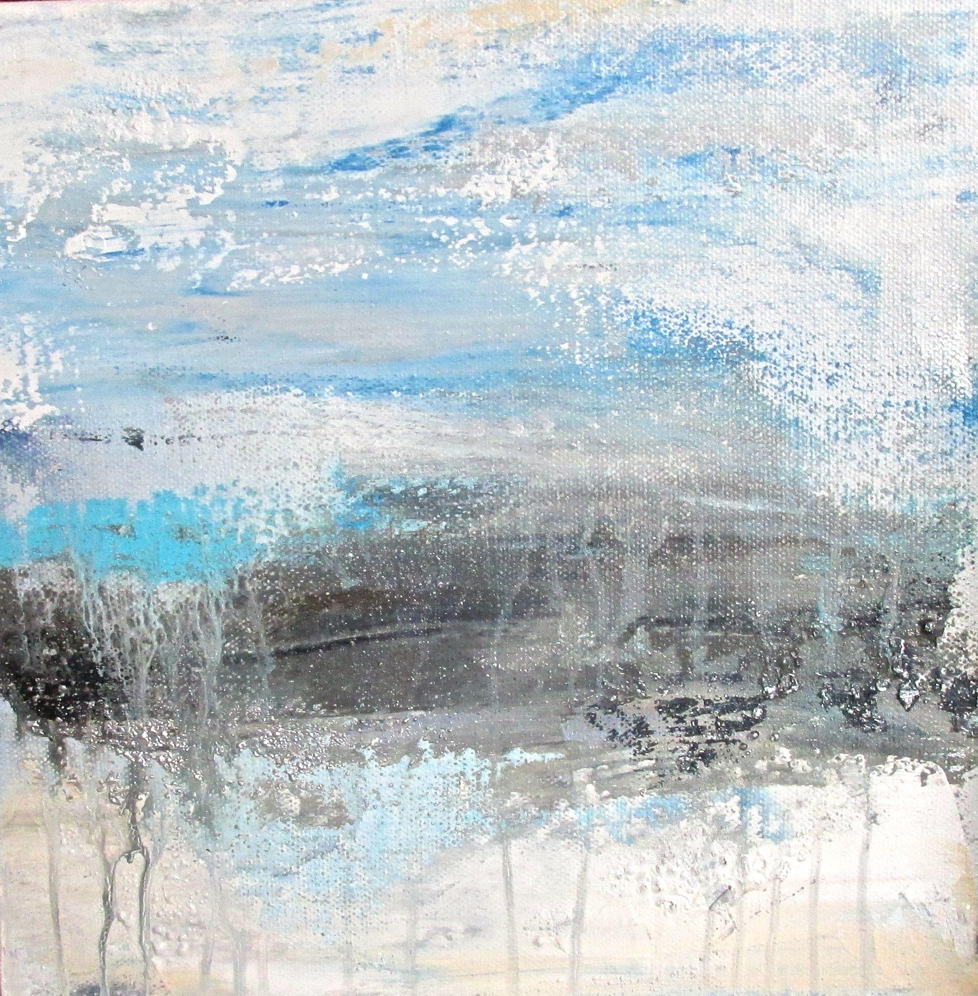 Bracing for the Storm 2, Painting, Acrylic on Canvas