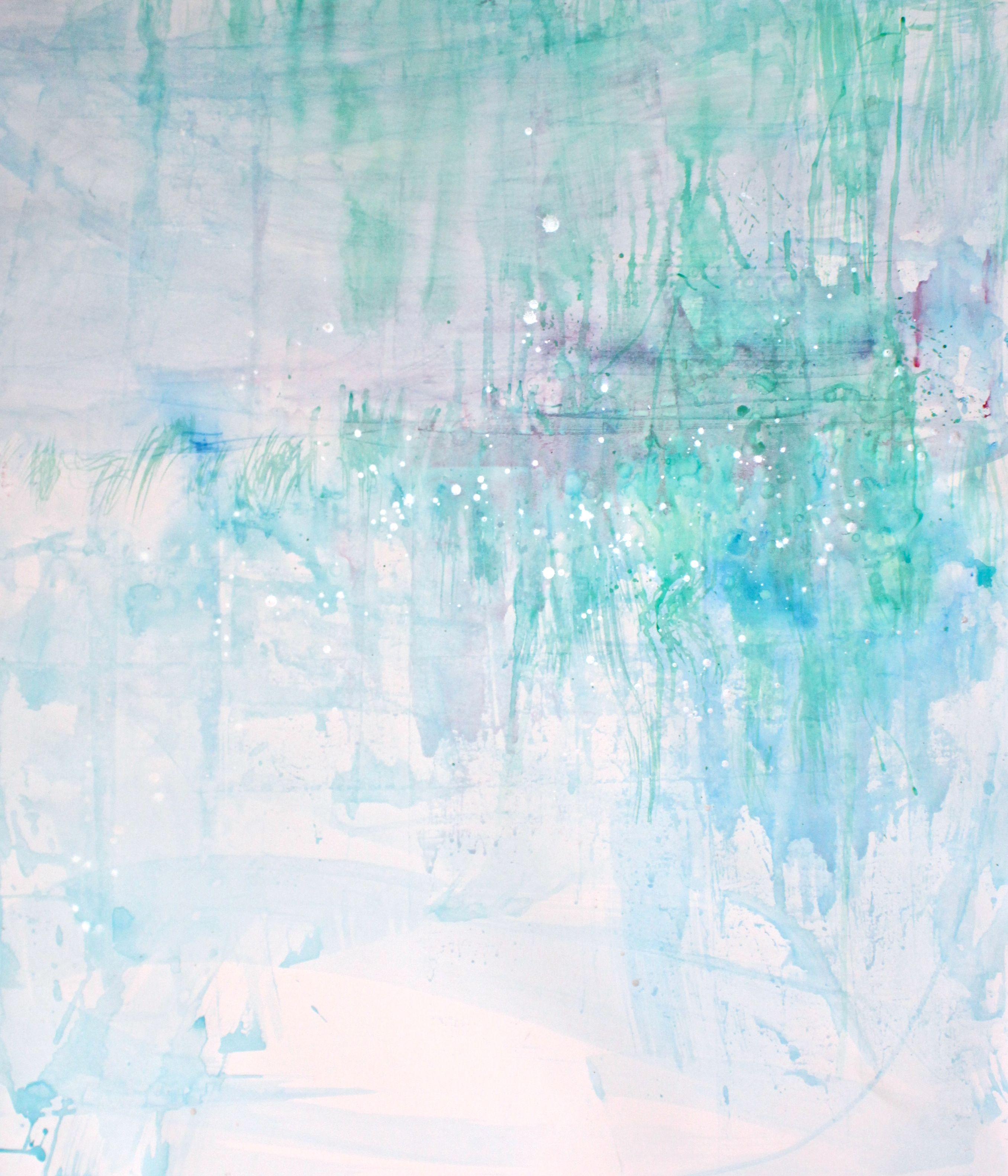 Susurros de hadas, Pintura, Acrílico sobre papel - Painting de Laura Spring