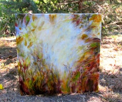 Indian Summer Glow, Painting, Acrylic on Canvas