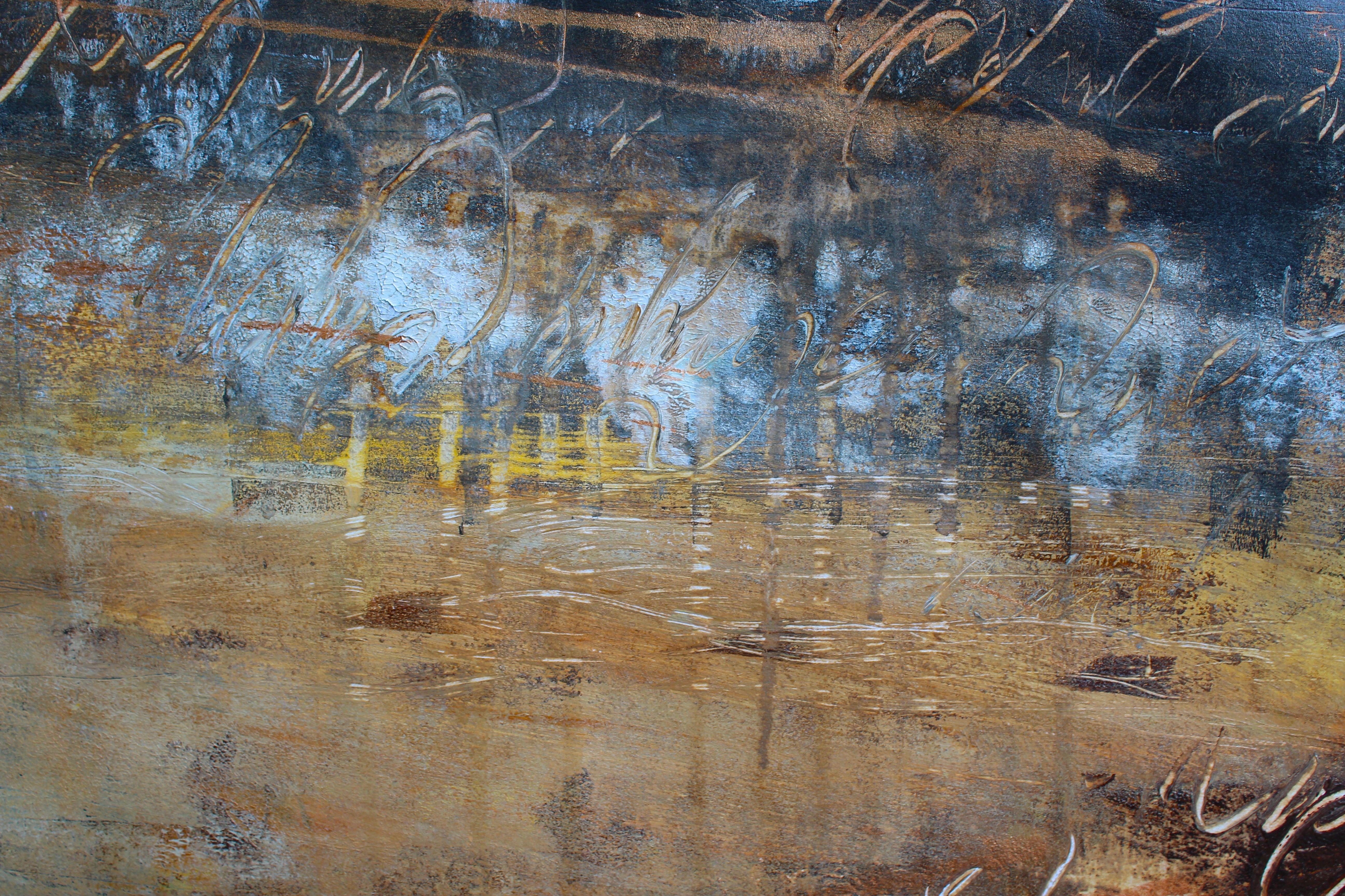 Kalahari II, Pintura, Acrílico sobre papel - Painting de Laura Spring
