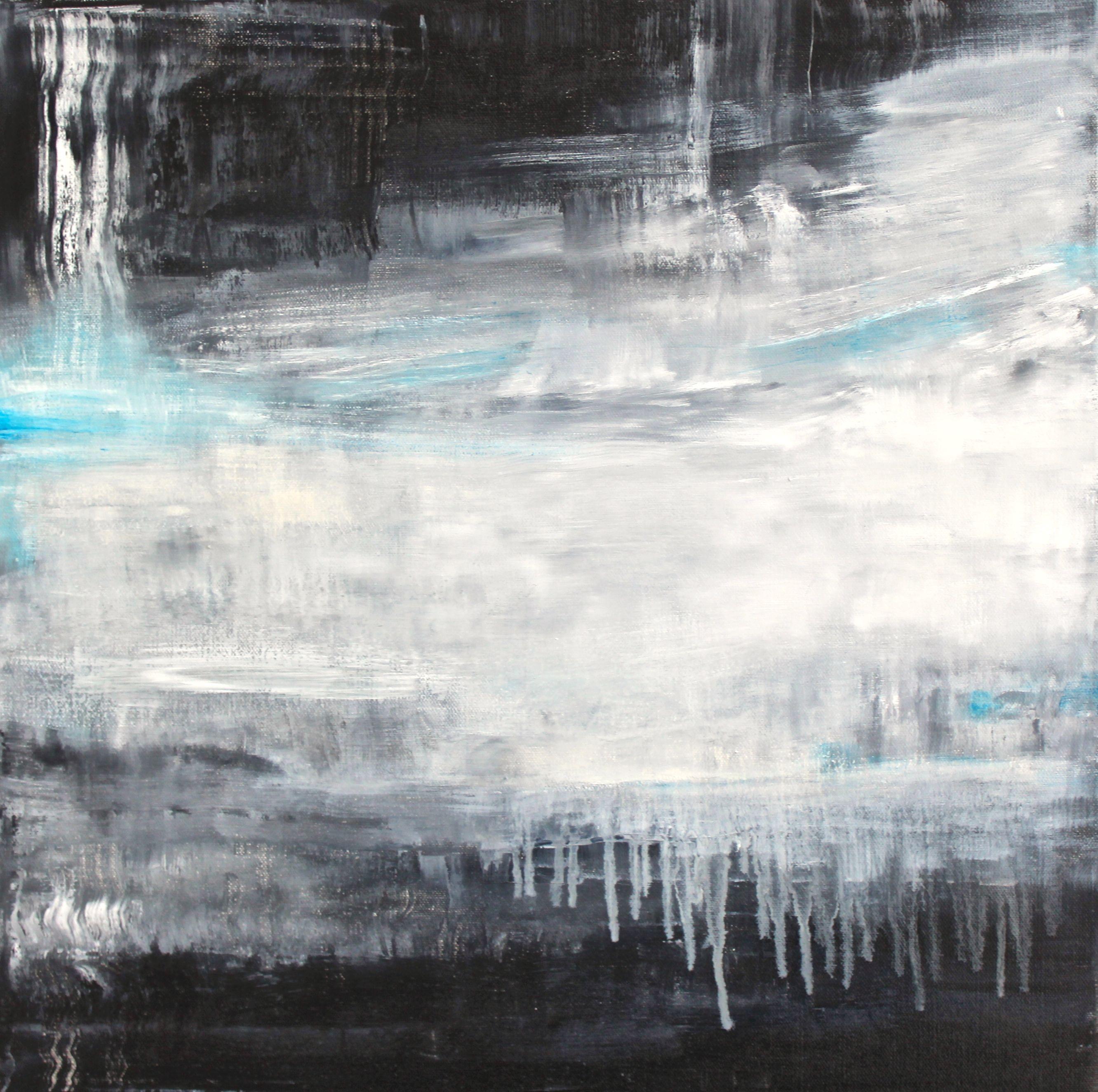 Moving through Winter, Painting, Oil on Canvas