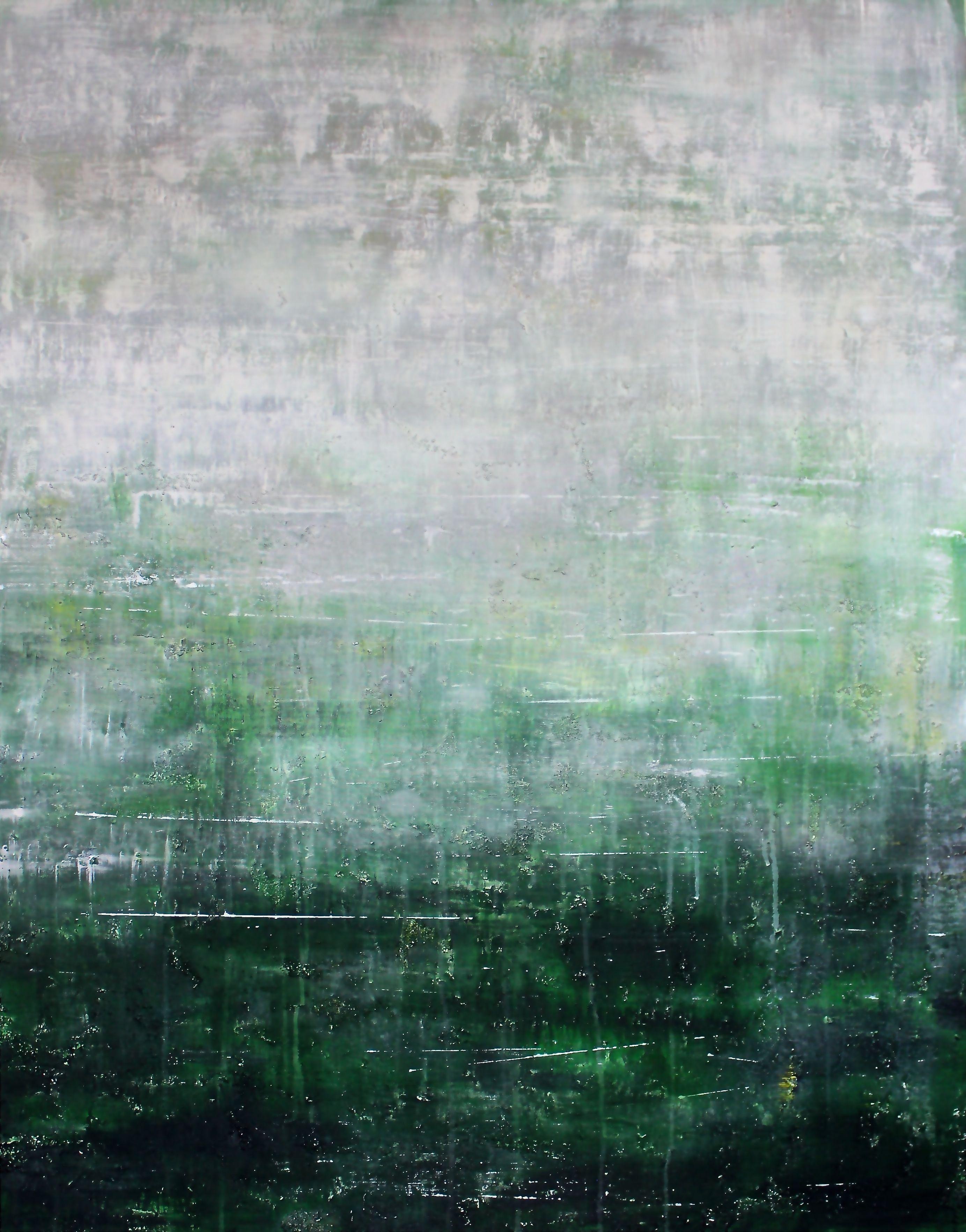 Laura Spring Abstract Painting - Myth, Painting, Acrylic on Canvas