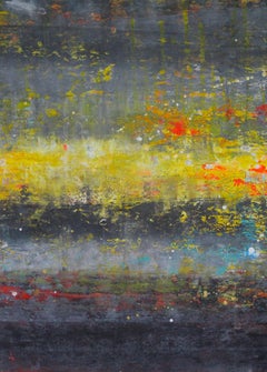 On the Surface 1, peinture, acrylique sur papier