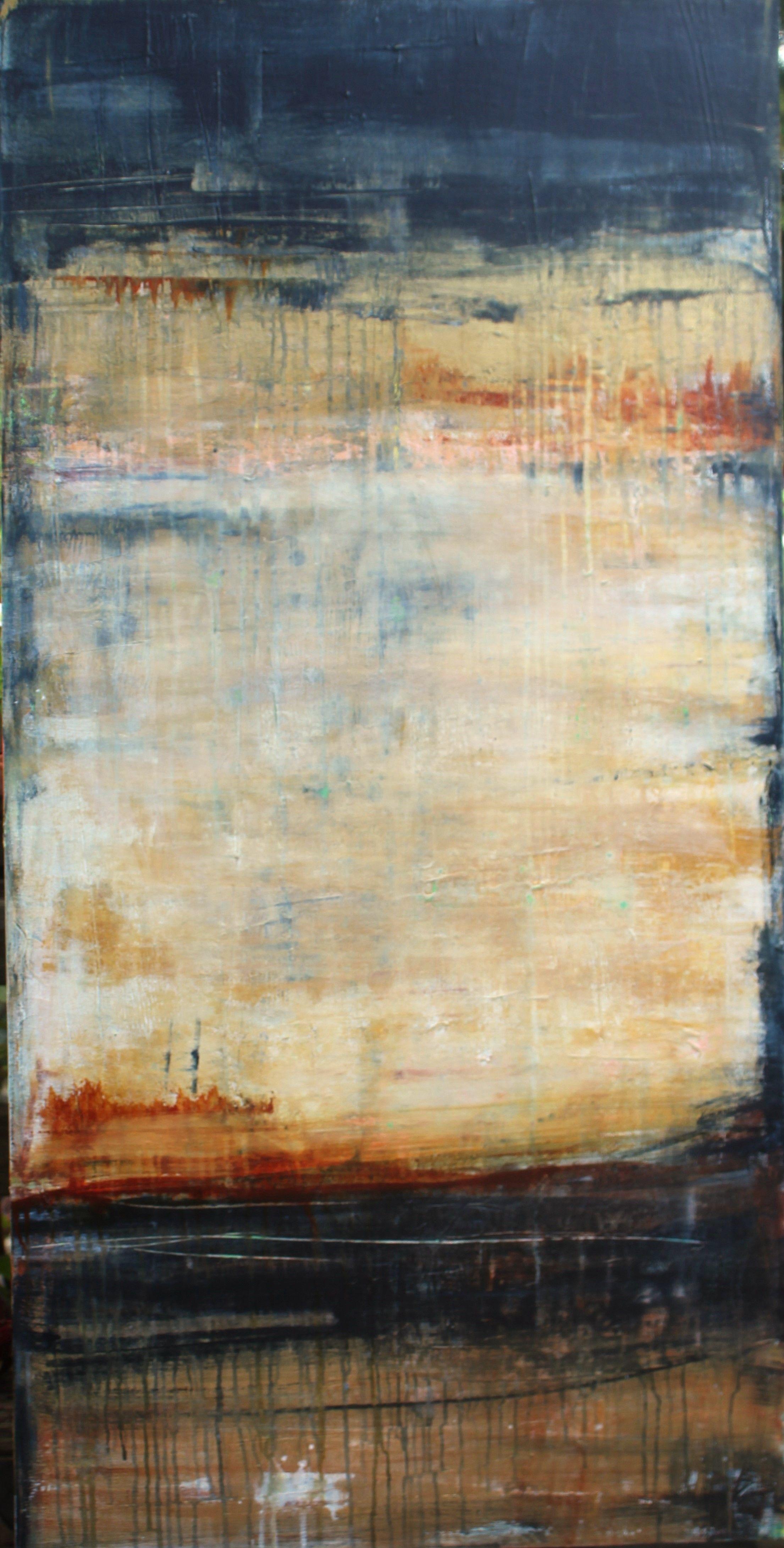 On the Surface 11, Painting, Acrylic on Canvas