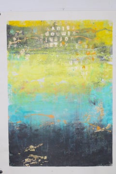 On the surface 4, Painting, Acrylic on Paper