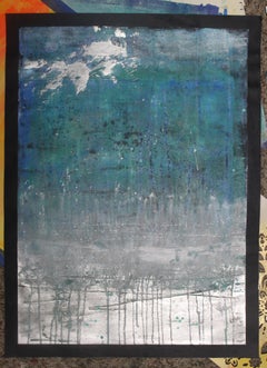 En la superficie 7, Pintura, Acrílico sobre papel