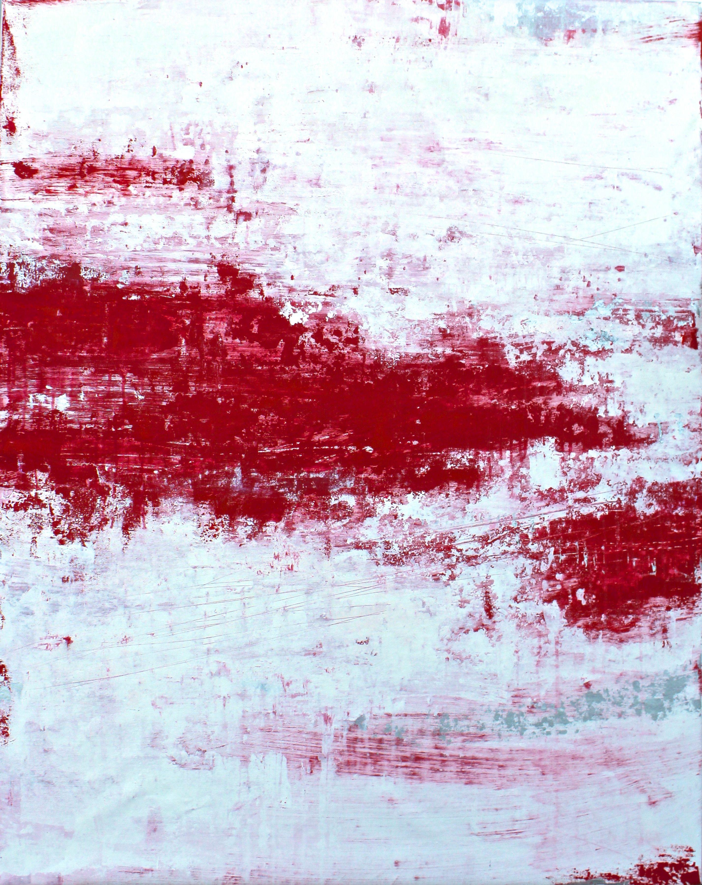 Laura Spring Abstract Painting - Purity, Painting, Acrylic on Canvas