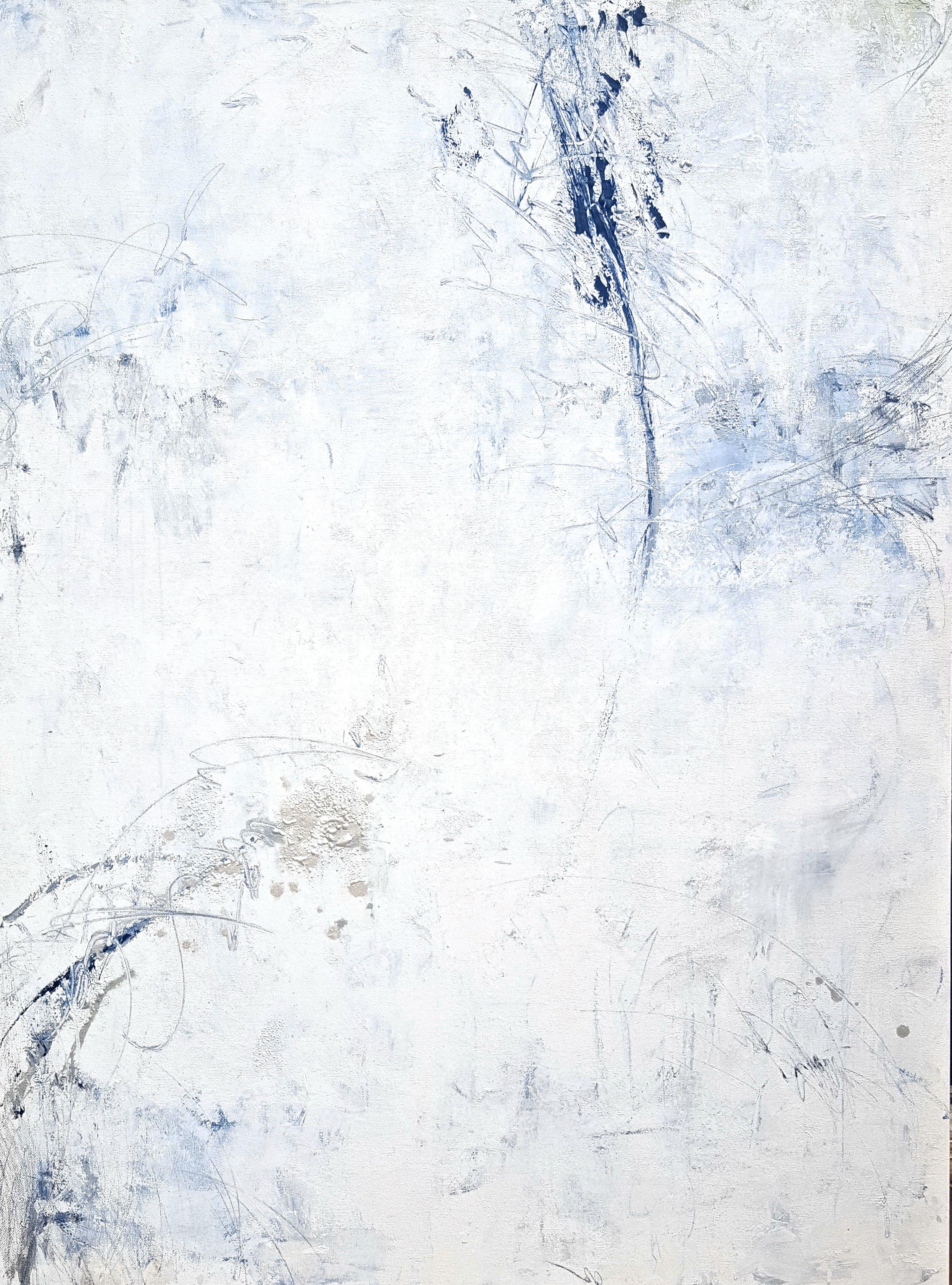 Laura Spring Abstract Painting – Salvation II, Gemälde, Acryl auf Leinwand