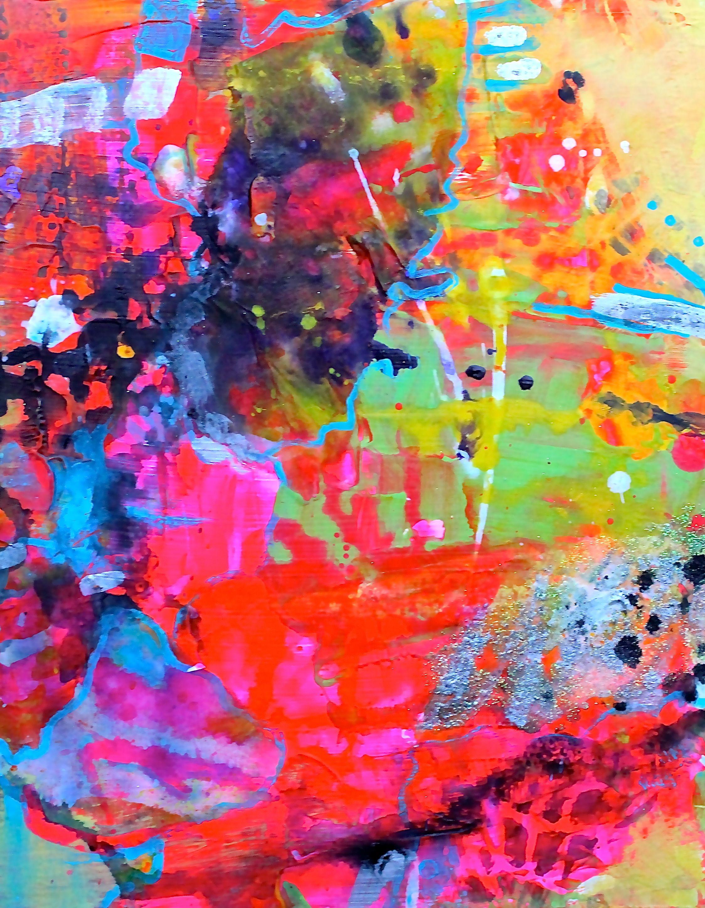 ¡Brille con fuerza ! 5, Pintura, Acrílico sobre panel MDF - Painting de Laura Spring
