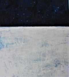 Silent Night 1, Painting, Oil on Paper