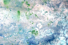 Silver Splash, Painting, Acrylic on Paper